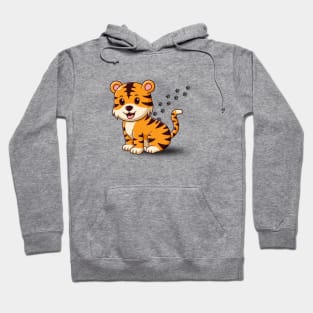 Brave tiger Hoodie